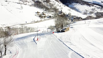 Estación esquí Bourg-d’Oueil, Francia