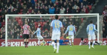 Javi Guerra marca el 1-1.