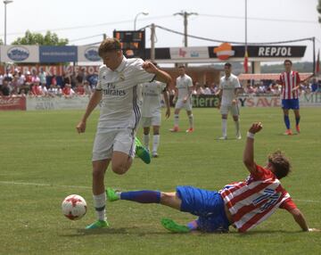 El Juvenil blanco ganó 4-1 al Atlético de Madrid Juvenil en la final de la Copa del Rey disputada en Calahorra (La Rioja).