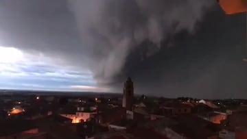 Tras batir el récord histórico de frío, se ha visto esto en Cataluña: "El vídeo del fin del mundo..."