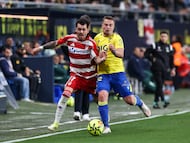 24/01/26 PARTIDO SEGUNDA DIVISION CADIZ - GRANADA ALEX SOLA CON JAVI ONTIVEROS