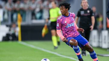 Juan Cuadrado of Juventus FC during the Serie A match between FC Juventus and US Salernitana 1919 at Allianz Stadium, Turin, Italy on 11 September 2022. (Photo by Giuseppe Maffia/NurPhoto via Getty Images)