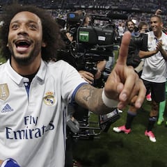 Marcelo respira con Theo