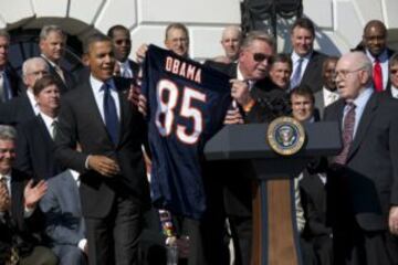 Los Chicago Bears presentes en la Casa Blanca