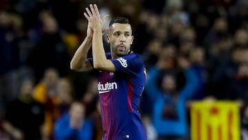 Jordi Alba también tiene sus motivos para no hacer el pasillo