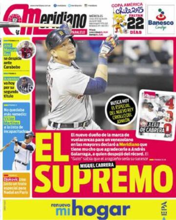 Portadas de la prensa deportiva