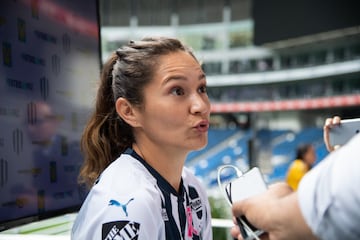 La experimentada jugadora de Monterrey siempre ha respondido en la cancha con 46 goles en su trayectoria dentro de la Liga MX Femenil. 