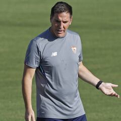 Berizzo: "El equipo está recuperado de la Champions"