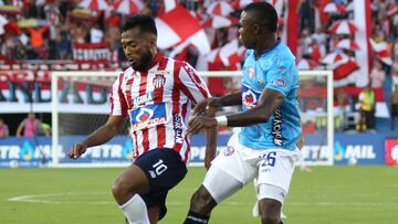 Junior se queda en el final con el clásico vs. Unión con gol de Mera