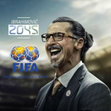 En el 2045, Zlatan Ibrahimovic será el Presidente de la FIFA. Pondrá como regla el uso del taekwondo en las peleas durante los partidos.