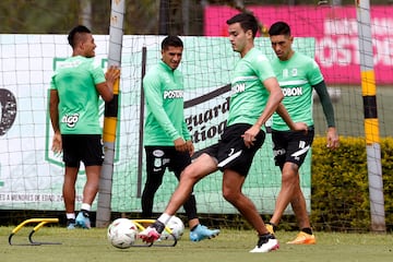 Atlético Nacional entrena de cara a los cuadrangulares de la Liga BetPlay.