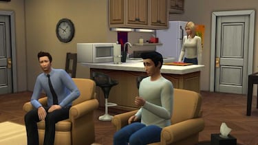 Así son las series Friends y Seinfield con Los Sims 4