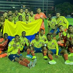 Colombia golea a Brasil y pasa a semis en el Sudamericano Sub 15