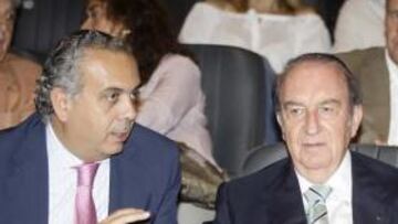 <b>REUNIÓN. </b>José Luis Sáez y Eduardo Portela en una cita previa.