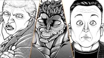 baki rahen yujiro hanma donald trump elon musk