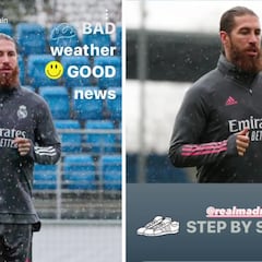 Ramos manda un mensaje de optimismo desde Instagram