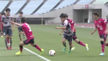 En qué pensaba el Barça: golazo del excanterano japonés que se escapó