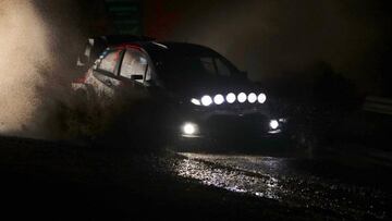 Kris Meeke reina el jueves en
el Rally de Gran Bretaña