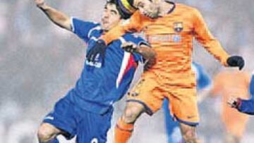 <b>PRONTO. </b>El Getafe espera al Barça, pero sin olvidar la Liga.