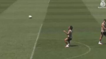 Marcelo presume de calidad: vean lo que hizo en el último entrenamiento