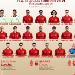 Brahim lidera a una Sub-21 en cuadro por la Absoluta