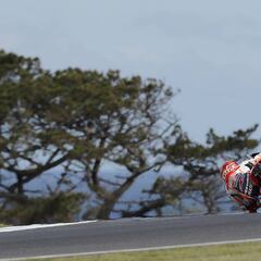 Márquez domina el FP3, con otra caída y sin mejorar a Iannone