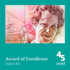 AS recibe un premio a la excelencia en el evento internacional más importante del diseño editorial