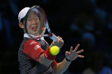 Kei Nishikori venció a Ferrer en una nueva jornada del Masters.