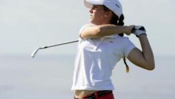 La aficionada Ainhoa Ibarra se llevó la victoria en el torneo.