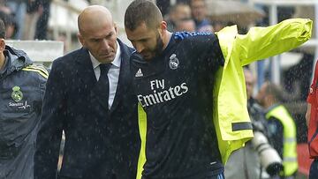 Benzema limps out of Real Madrid win over Rayo