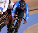 Kevin Santiago Quintero clasifica a cuartos de final del Keirin