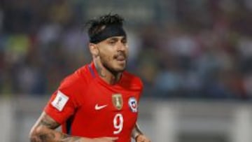 Mauricio Pinilla, delantero de La Roja