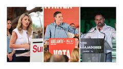 Debate electoral a tres en RTVE: a qué hora es y cómo ver en TV en directo a Sánchez, Abascal y Díaz