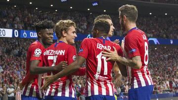 Resumen y goles del Atlético-Brujas de la Champions League
