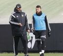 Otamendi apurará para estar en el partido del Calderón