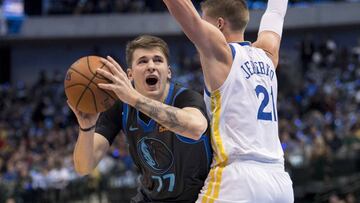 Doncic se doctora (24+9+4) ante unos Warriors en caída libre