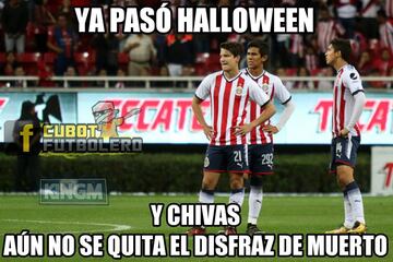 Los memes acaban con Chivas y América