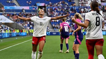 El USWNT asegura medalla en París 2024