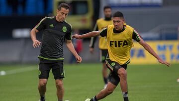 Guardado y Lainez, contentos por llegada de Edson Álvarez al Ajax