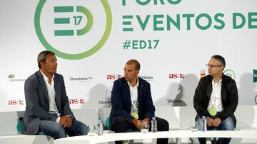 26/10/17 DIARIO AS FORO EVENTOS DEPORTIVOS ED17
TRIATLON
AGUSTI PEREZ COUNTRY MANAGER IRONMAN
JUANAN FERNANDEZ DIRECTOR CHALLENGE SPAIN
EDUARDO MARTINEZ DIRECTOR TRIATLON VITORIA
MODERA ANTONIO DEL PINO DIRECTOR DE LA REVISTA TRIATLON