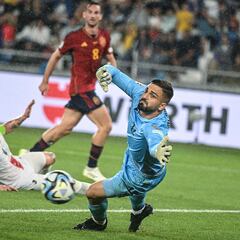 Mamardashvili se queda solo en la Eurocopa