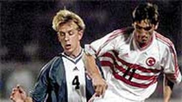 <B>UN INTERNACIONAL DE CALIDAD. </B>Tayfun es un jugador muy importante para la Selección turca.