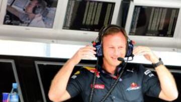 Christian Horner, jefe de la escudería Red Bull