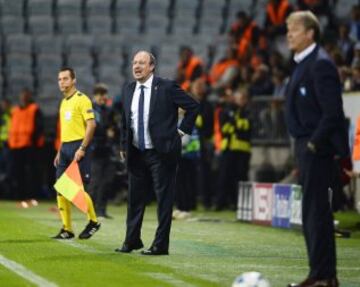 El entrenador del Real Madrid, Rafael Benítez.