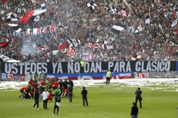 Colo Colo y la U vibraron con sus hinchas