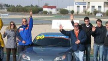 AS corre en la Mazda Ice Race