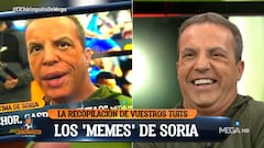 La reacción de Cristóbal Soria a los memes que se mofaban del cambio en su cara