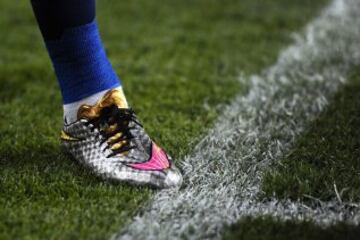 Una de las botas de Neymar.