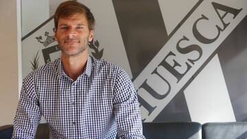 Leo Franco, entrenador del Huesca.