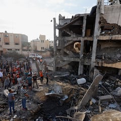 Ataque aéreo en Gaza: al menos 500 muertos en un hospital